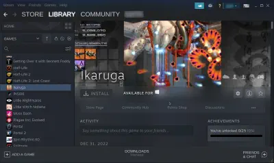 ライブラリのLinux非対応のゲーム